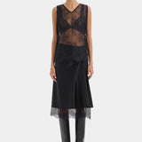 Sir Ingrid Lace Midi Skirt in Black