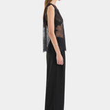 Sir Ingrid Lace Top in Black