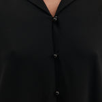 Harris Tapper Iris Shirt in Black - styled look