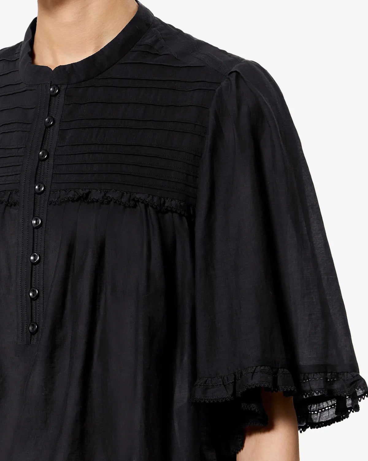 Isabel Marant Douna Top in Black - outfit inspiration