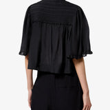 Isabel Marant Douna Top in Black - styled look