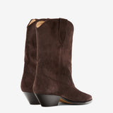 Isabel Marant Duerto Boot in Chocolate - styled look