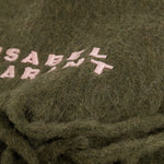 Isabel Marant Firny Scarf in Khaki - detail view