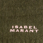 Isabel Marant Firny Scarf in Khaki - side view