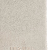 Isabel Marant Firny Scarf in Snow Grey - side view