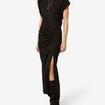 Isabel Marant Naerys Dress in Black - side view