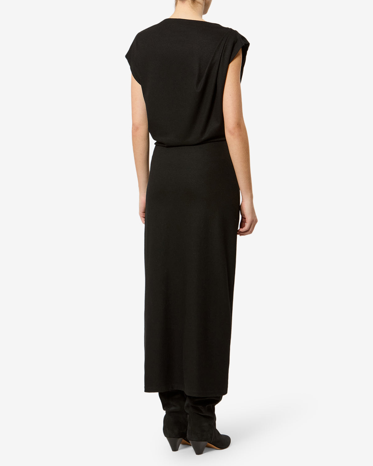 Isabel Marant Naerys Dress in Black - styled look