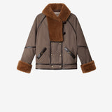 Isabel Marant Olinka Jacket in Brown