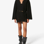 Isabel Marant Sherazade Dress in Faded Black