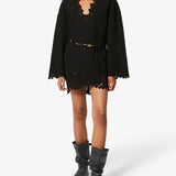 Isabel Marant Sherazade Dress in Faded Black