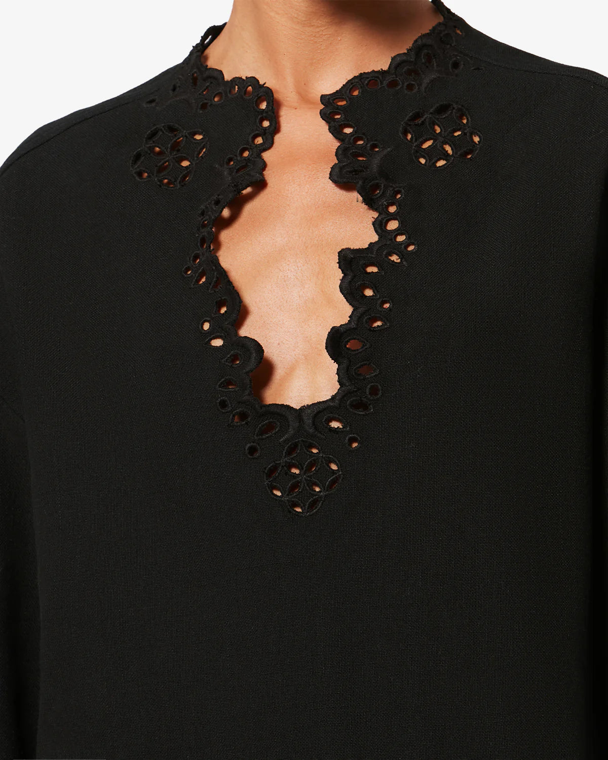 Isabel Marant Sherazade Dress in Faded Black