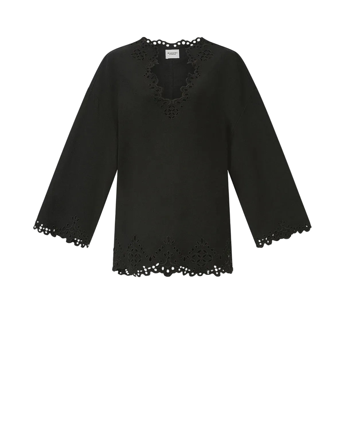 Isabel Marant Sherazade Dress in Faded Black