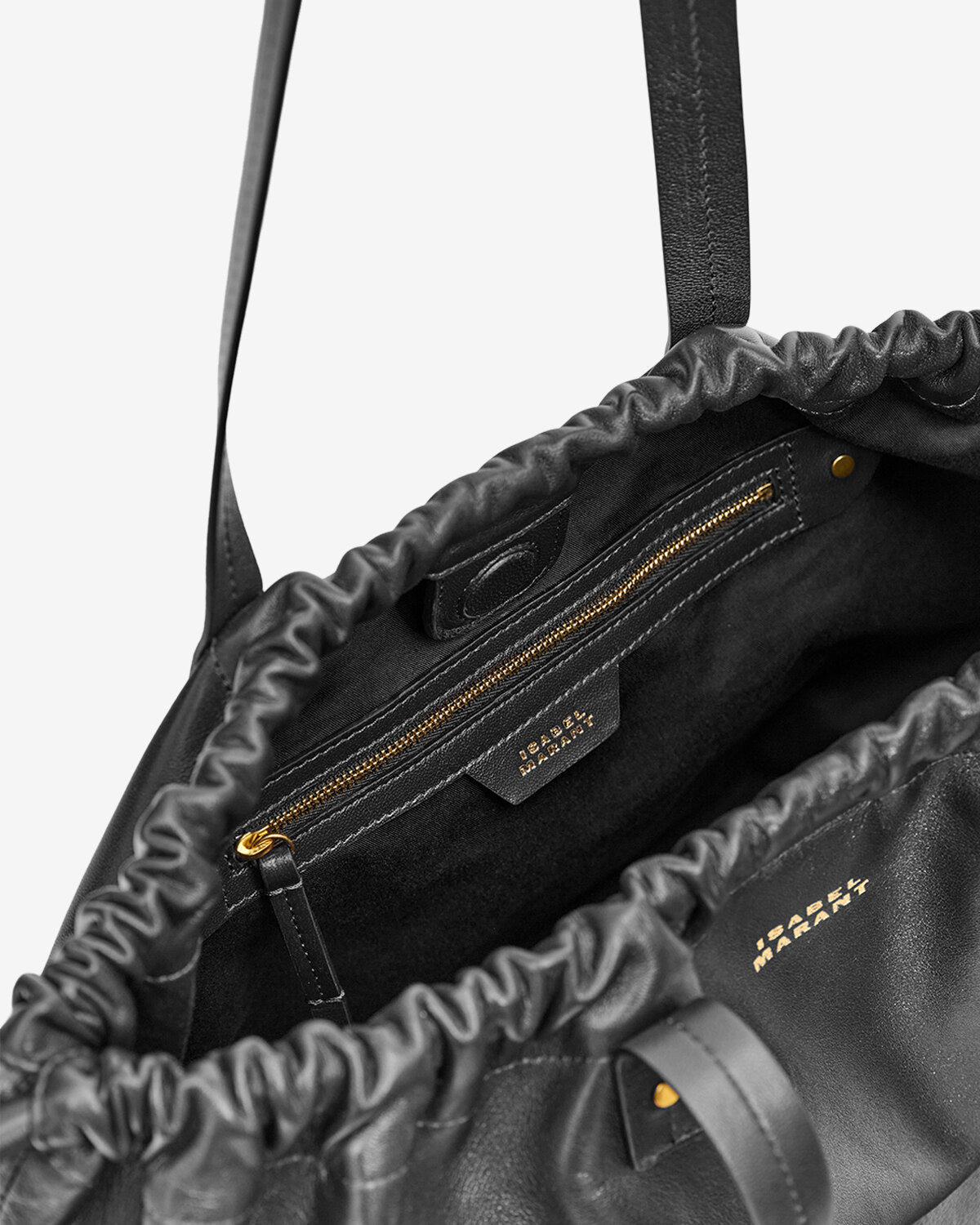 Isabel Marant Silven E/w Bag in Black - styled look