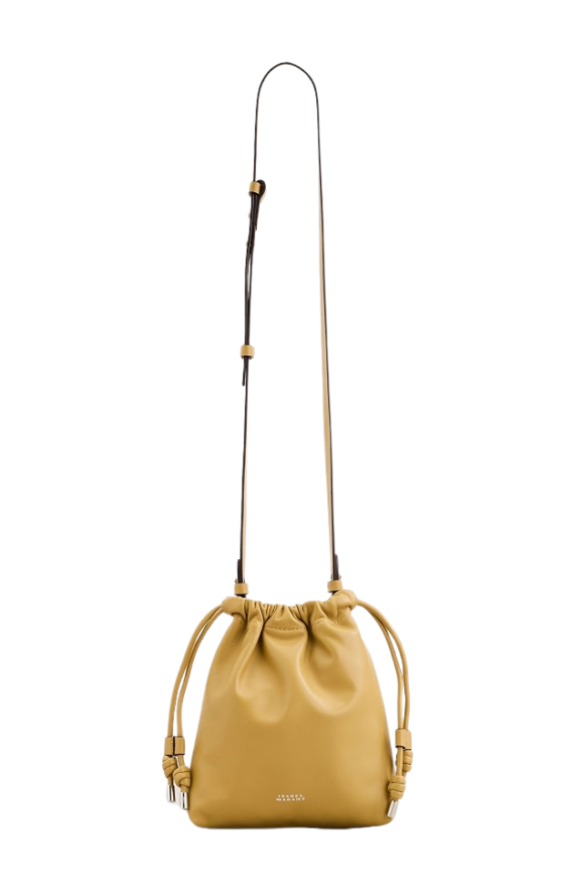 Isabel Marant Silven Mini Bag in Golden Yellow