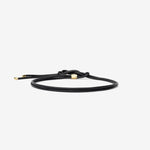 Isabel Marant Silvia Tie Belt in Black And Gold - side view