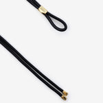 Isabel Marant Silvia Tie Belt in Black And Gold - styled look