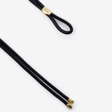 Isabel Marant Silvia Tie Belt in Black And Gold - styled look