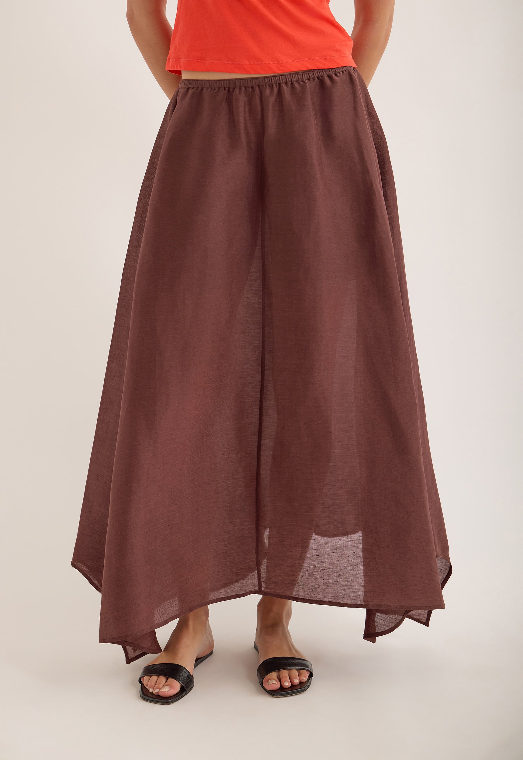 Jac and Jack Axel Skirt in Twix - close up