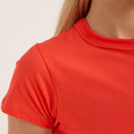 Jac and Jack Baby Tee in Rouse - close up