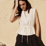 Jac and Jack Bonne Top in Berg - detail view