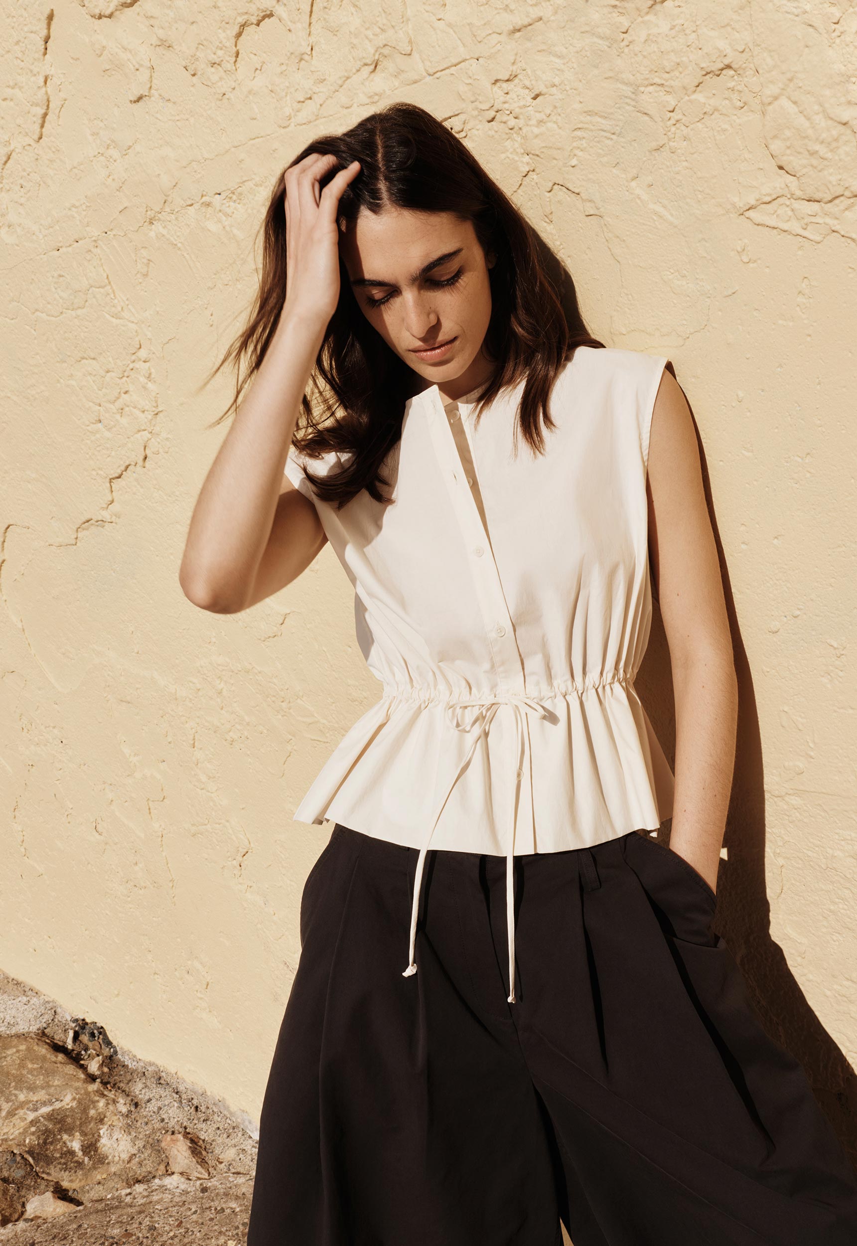Jac and Jack Bonne Top in Berg - detail view