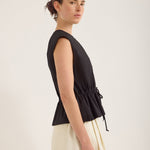 Jac and Jack Bonne Top in Inkwell - styled look