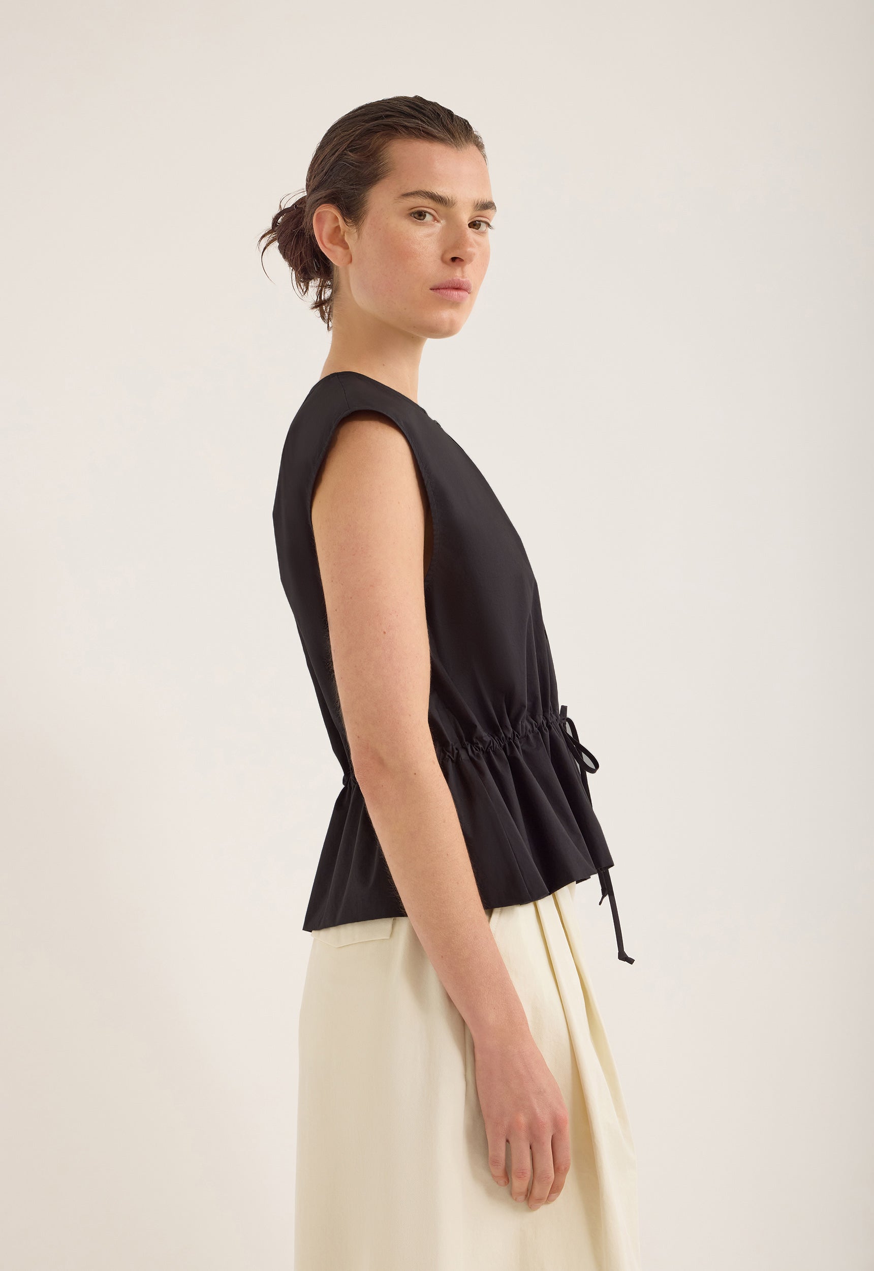 Jac and Jack Bonne Top in Inkwell - styled look