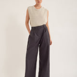 Jac and Jack Catcher Vest in Berg Marle - side view