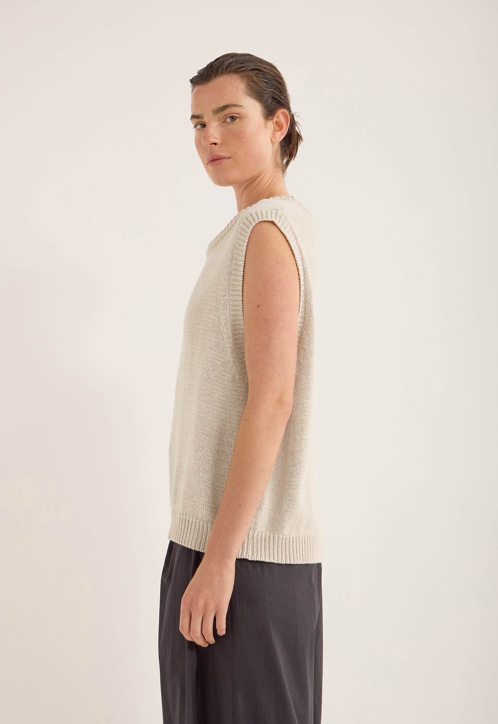 Jac and Jack Catcher Vest in Berg Marle - outfit inspiration