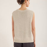 Jac and Jack Catcher Vest in Berg Marle - close up