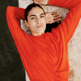 Jac and Jack Drive Cardigan in Rouse - detail view