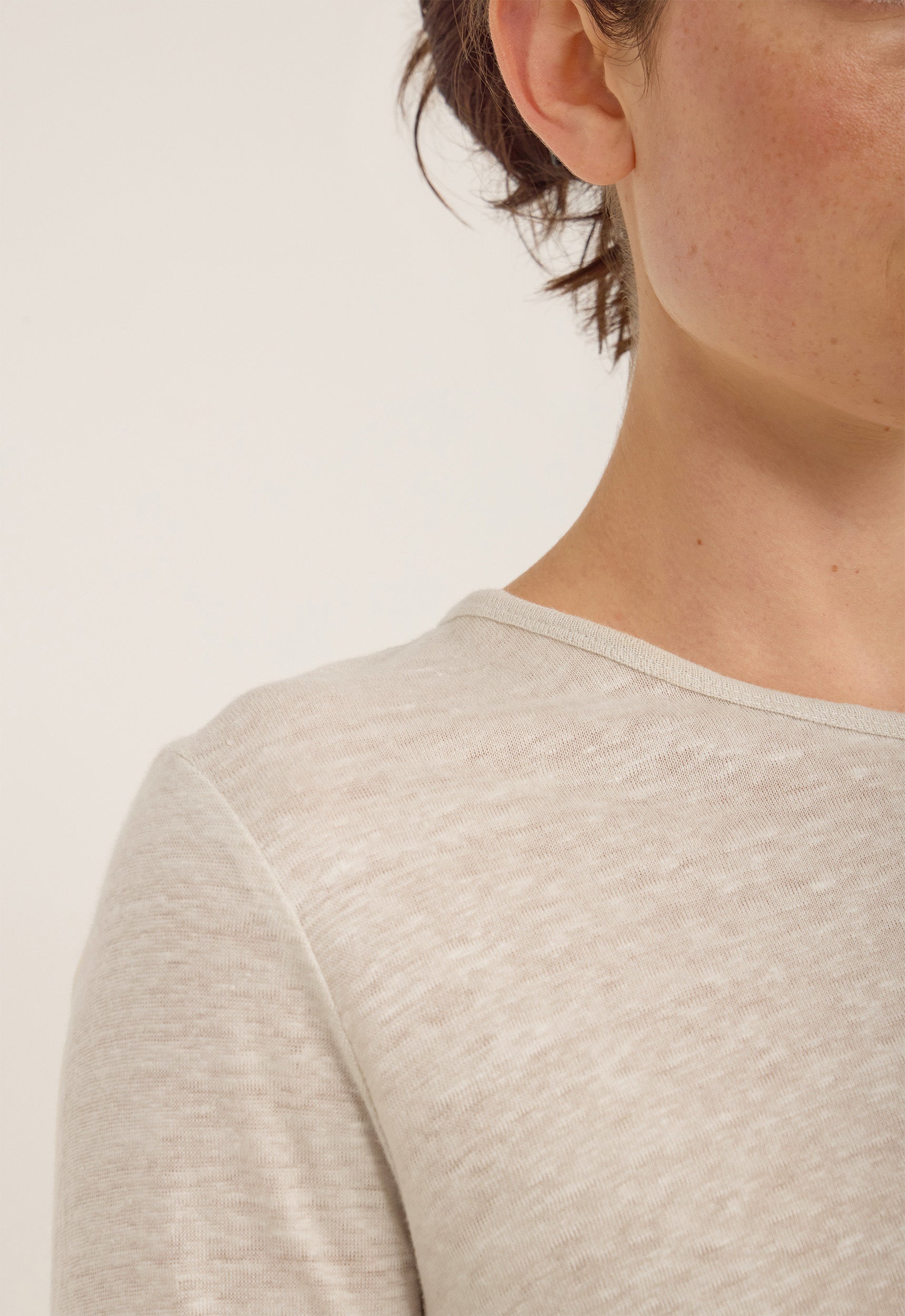 Jac and Jack Max Tee in Arcadia - close up