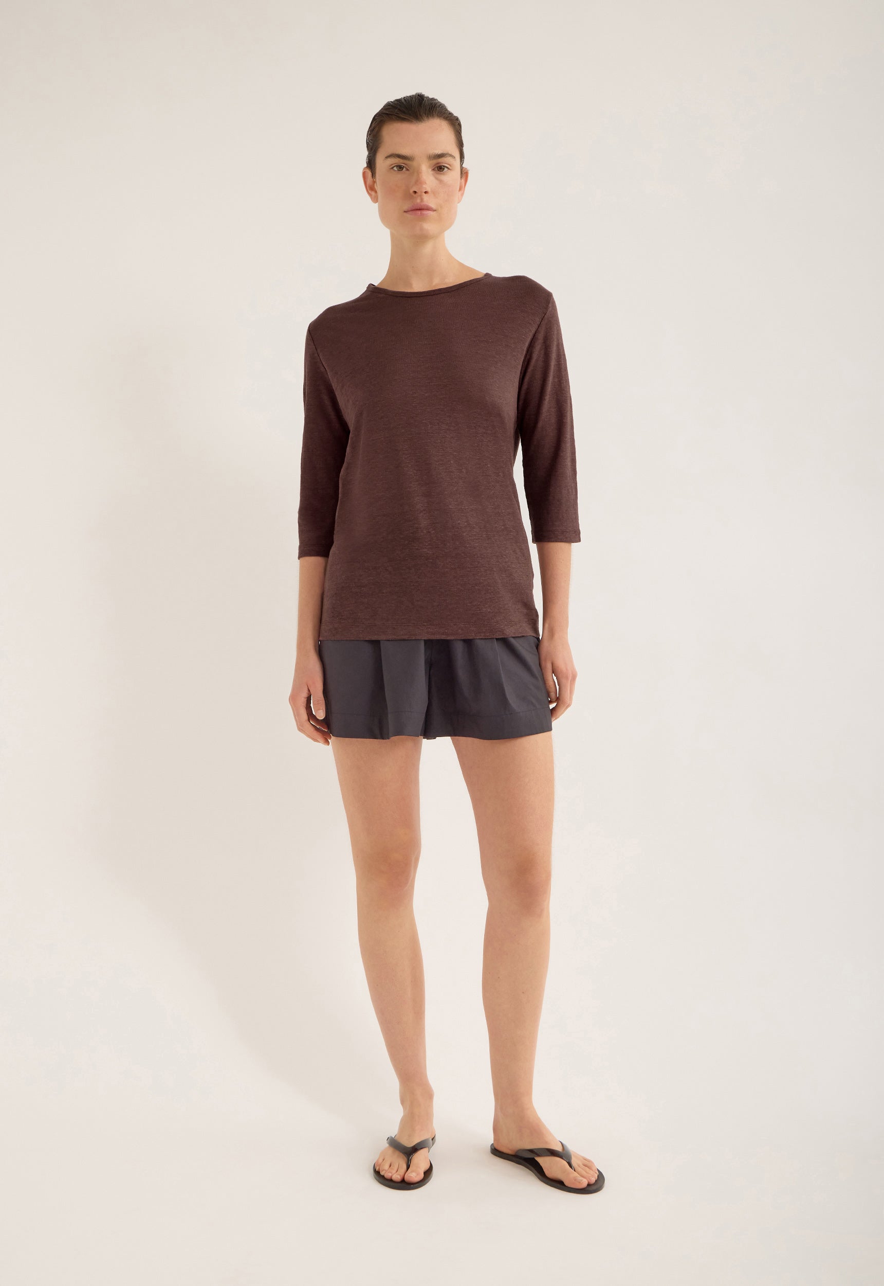 Jac and Jack Max Tee in Twix - side view