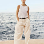 Jac and Jack Reel Pant in Berg - detail view