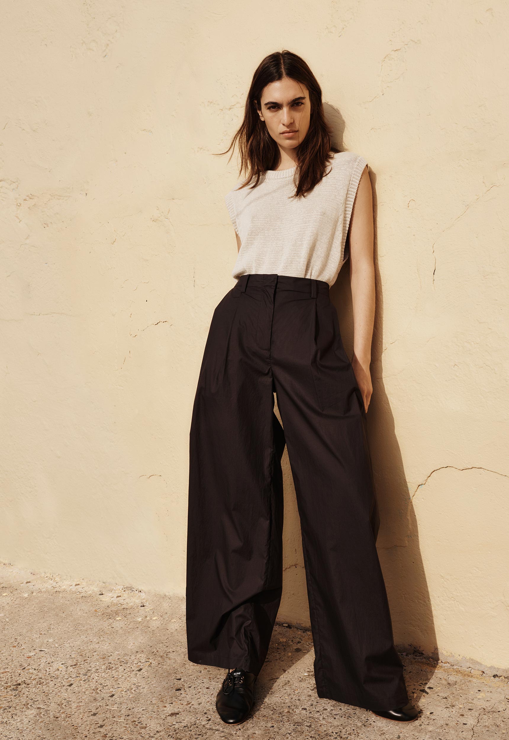 Jac and Jack Reel Pant in Inkwell - detail view