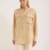 Jac and Jack Sarsen Shirt in Farrow - styled look