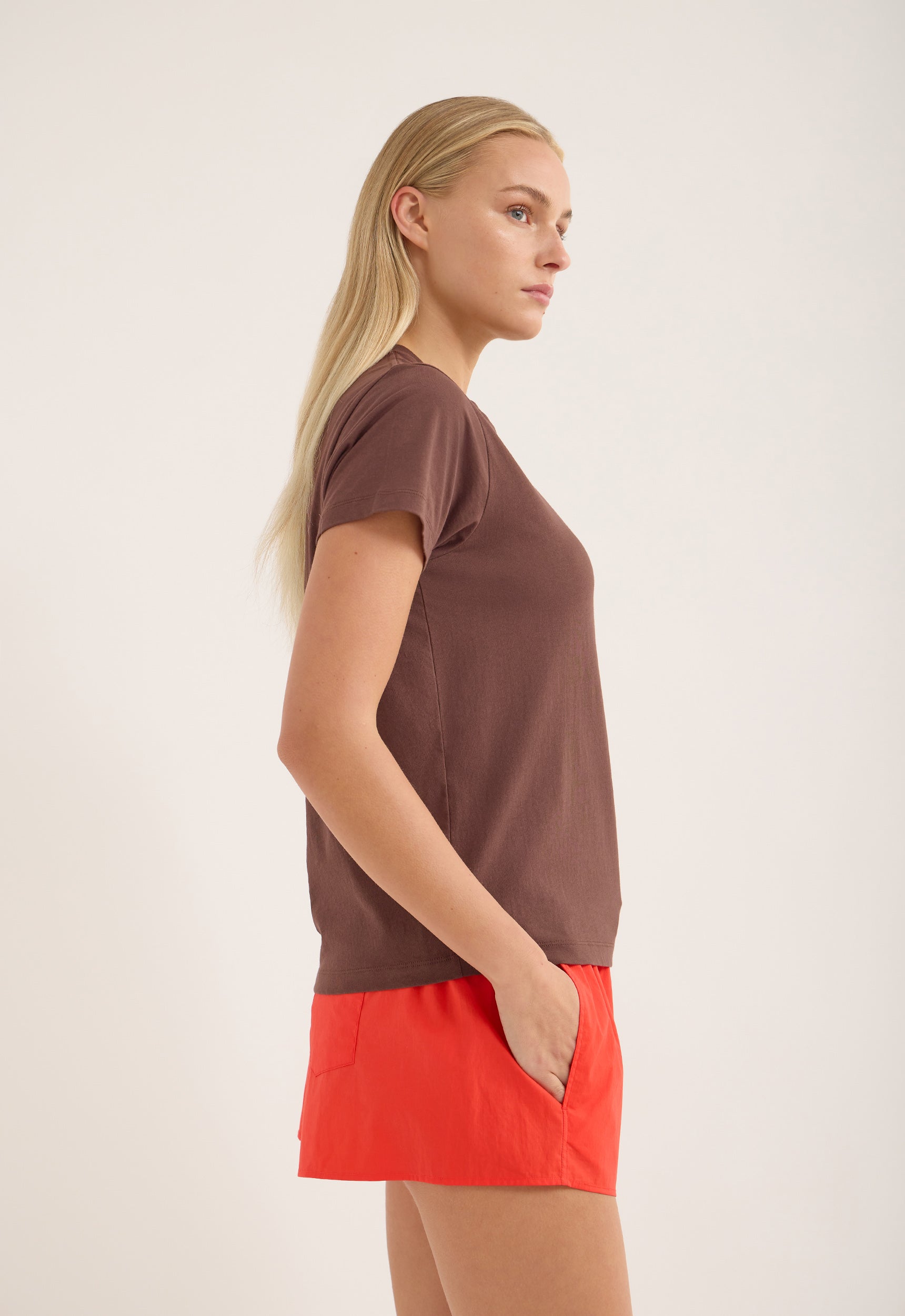Jac and Jack Verte Tee in Twix - styled look