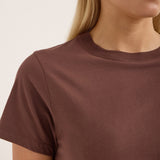 Jac and Jack Verte Tee in Twix - close up