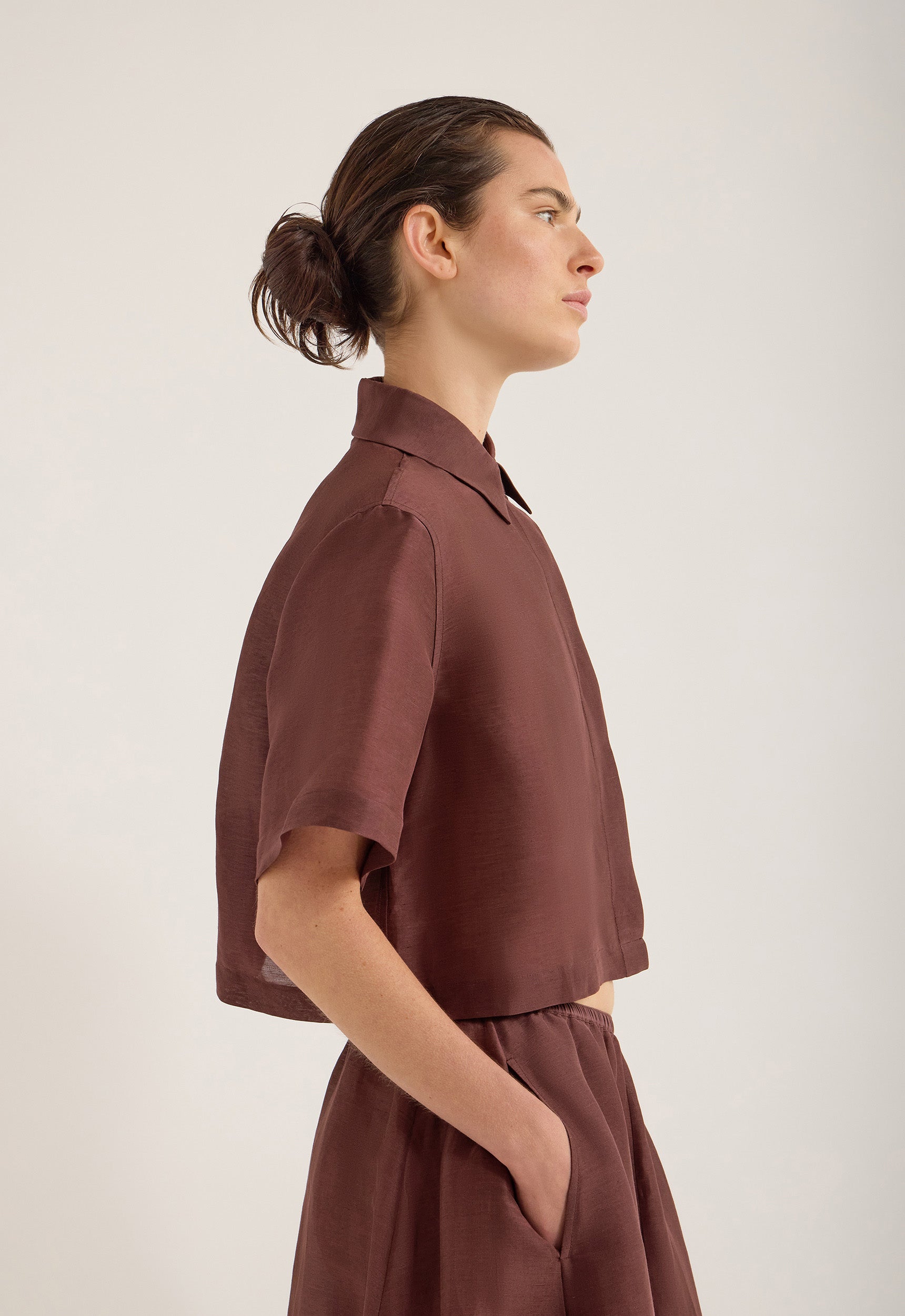 Jac and Jack Wicker Shirt in Twix - styled look