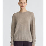 Jac and Jack Bard Sweater in Portobello Marle