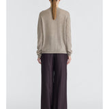 Jac and Jack Bard Sweater in Portobello Marle