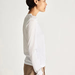 Jac and Jack Davies Long Sleeve Tee in White