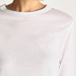 Jac and Jack Davies Long Sleeve Tee in White