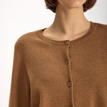 Jac and Jack Fable Cardigan in Central - close up