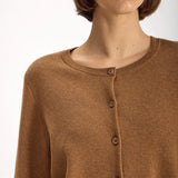 Jac and Jack Fable Cardigan in Central - close up