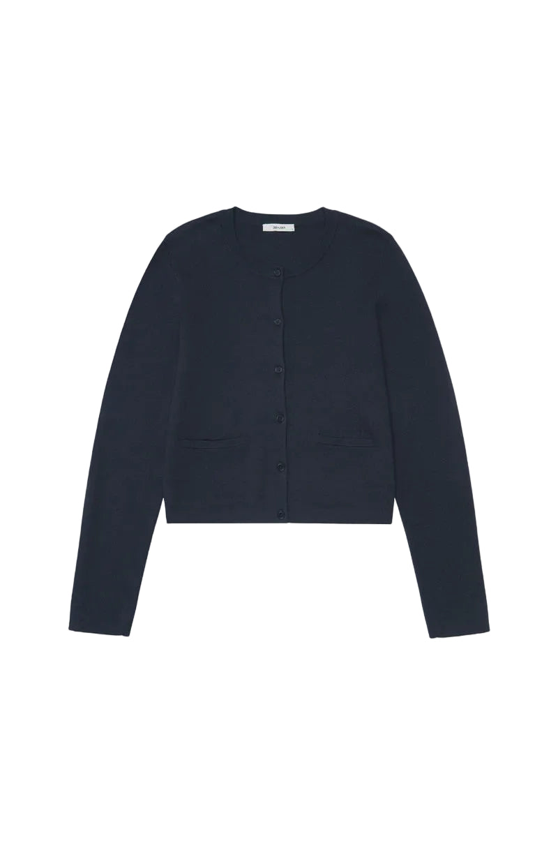 Jac and Jack Fable Cardigan in Navy