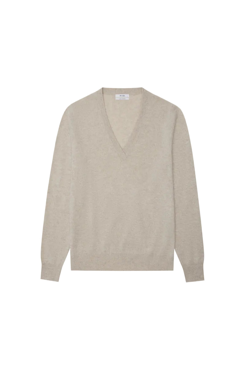 Jac and Jack Fenn Sweater in Jute Marle
