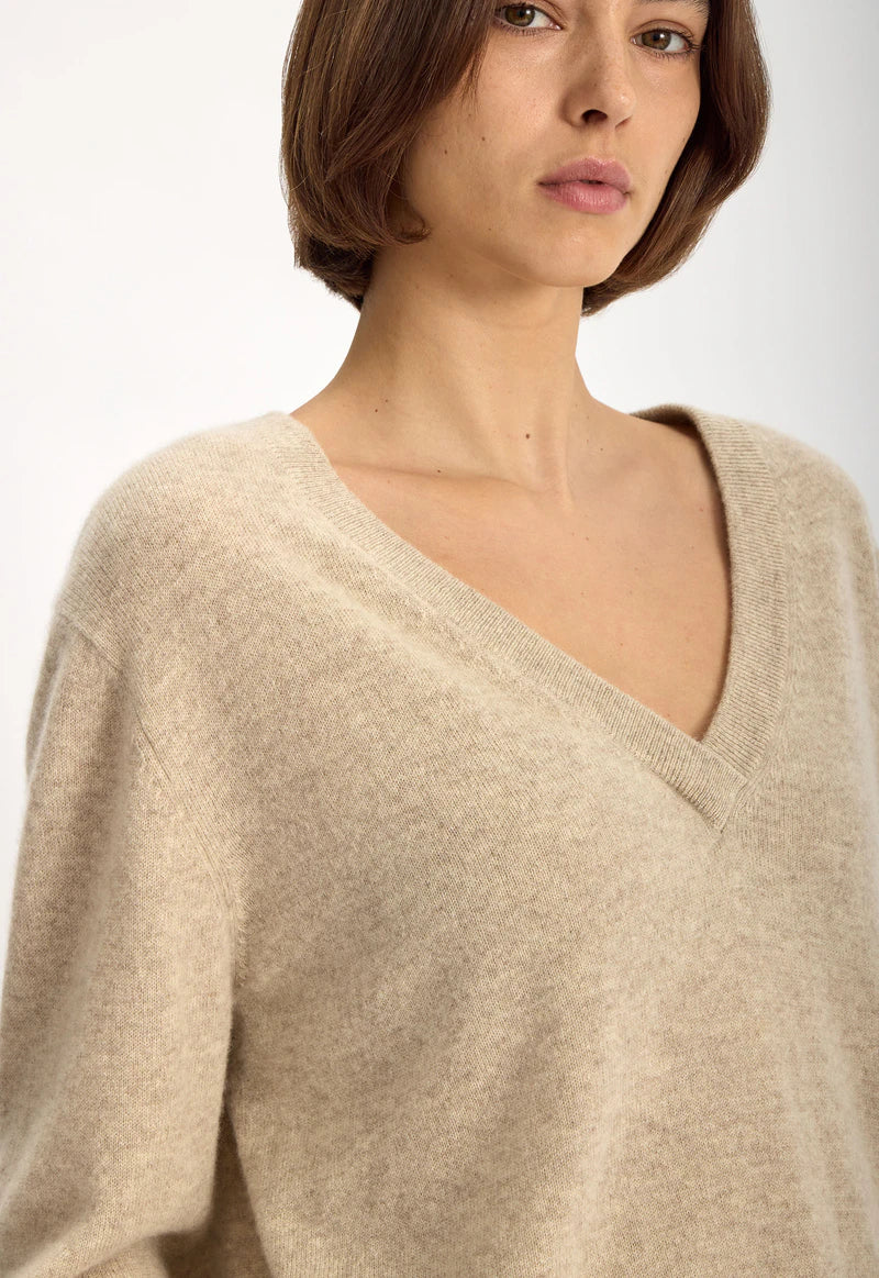 Jac and Jack Fenn Sweater in Jute Marle