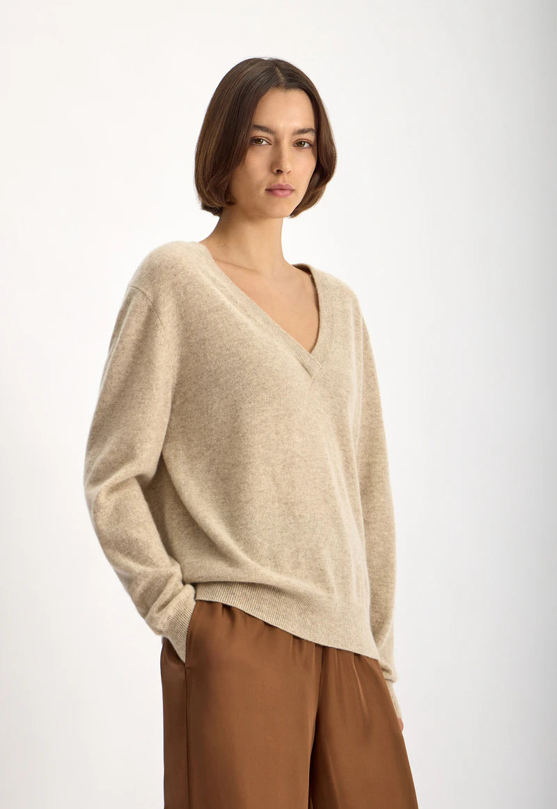 Jac and Jack Fenn Sweater in Jute Marle