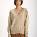 Jac and Jack Fenn Sweater in Jute Marle